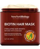 Biotin Hair Mask with Avocado | 3X Deep Conditioning | Restores Hair, Reduces Hair Loss, and Fights Frizz | 16 Oz - Buy Online on GoSupps.com