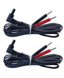 Med-Fit TENS Leads Pack of Two Flexible TENS Cables with 2mm pin connectors - Buy Online on GoSupps.com