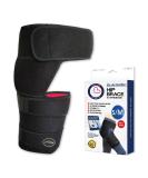 Doctor Developed Hip Brace for Sciatica Pain Relief | Compression Wrap for Strength & Support | S/M Black Right - Ideal for Men & Women - Buy Online on GoSupps.com