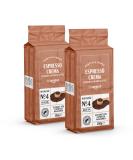 Buy Amazon Espresso Crema Ground Coffee - Light Roast 500g (2 Packs of 250g) | Rainforest Alliance Certified - Buy Online on GoSupps.com