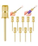 10 Pieces Professional Nail Drill Bits - Replacement Mandrel 3/32 inch Sanding Bands for Electric Nail Files - Perfect for Manicure & Pedicure - Buy Online on GoSupps.com
