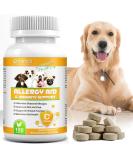 ZyranovaE Allergy Aid For Dogs 180 chews All Itch and Immunity Treats for Dogs Dog Allergy Relief Natural Immune & Digestive Support for All Breeds and Sizes Chicken Flavor - Buy Online on GoSupps.com