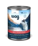 Wag Pate Grain-Free Canned Dog Food 12.5 oz (Pack of 12) - Beef & Chicken | Amazon Brand - Buy Online on GoSupps.com