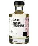 Wajos Chamomile Ginger Lemongrass Syrup 200ml - Perfect Tonic for Gin & Cocktails Ideal Bar Gift | International Shipping - Buy Online on GoSupps.com