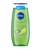 Nivea Lemongrass & Oil shower gel (250 ml) pH-skin-neutral care shower with an invigorating lemon grass fragrance pampering shower with nourishing oil beads 250 ml (1 Pack) - Buy Online on GoSupps.com