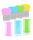 Pawfect Pet Metal Fine Tooth Comb Set for Cats and Dogs - Remove Lice, Fleas, Tear Marks, Dandruff - Buy Online on GoSupps.com