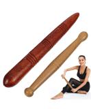 Buy Cisixin 2-Piece Wood Massage Sticks for Trigger Point Therapy | Thai Massage Roller Sticks for Feet Legs Neck & Back - International Shipping Available - Buy Online on GoSupps.com