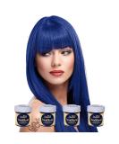 La Riche x La Riche Directions Semi-Permanent Hair Color 88 ml Jars ATLANTIC BLUE atlantic blue 88 ml (Pack of 4) - Buy Online on GoSupps.com