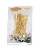 6 Inch Hemp Wick 100 Piece Set with Beeswax for Candle Making - Buy Online on GoSupps.com