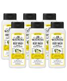 J.R. Watkins Daily Moisturizing Body Wash Lemon Cream 18oz - Pack of 6 | 108oz Total - Buy Online on GoSupps.com