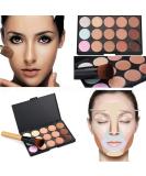 Buy Boolavard 15 Color Concealer Palette Kit with Free Brush - Best Contour Face Cream for Flawless Makeup - International Shipping Available - Buy Online on GoSupps.com