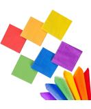 Whaline 120 Rainbow Cocktail Napkins - Gay Pride Day Party Favors - 2 Ply Beverage Paper Napkins - 6 Colors - Buy Online on GoSupps.com