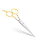 Gold-Plated Hairdressing Scissors 5.5 - Anti-Rust Barber Scissors - Tempered Ice Stainless Steel - Hair Cutting & Grooming Tool for Men & Women - Buy Online on GoSupps.com