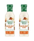 Walden Farms Hazelnut Coffee Creamer 12 oz - Non-Dairy Milk Substitute, Gluten-Free, Vegan - 2 Pack 12 Fl Oz Bottles - Buy Online on GoSupps.com