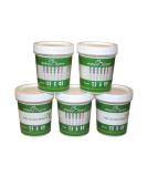 EasyHome 12 Panel Drug Test Cup with BUP & OPI 300 Strip THC, COC, MET, OXY, AMP, BAR, BZO, MTD, MDMA, PCP 5 Pack - Buy Online on GoSupps.com