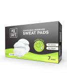 PEESAFE Disposable Underarm Sweat Pads - 14 Folded Pads for Women & Men | Prevent Stains & Odor | Absorbs Sweat | Underarm Pads - Buy Online on GoSupps.com