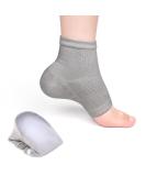 BOXOB Height Increase Socks | Comfortable Invisible Shoe Lift Insoles | Elevate Your Height Effortlessly | Ideal for Men & Women (Grey - Buy Online on GoSupps.com