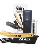 Premium Barber Tools: Versatile Razor with Interchangeable Blades & Complete Set - Buy Online on GoSupps.com