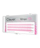 Buy V-Shape Fishtail C-Curl Colored Tufted Artificial Eyelashes | Kardashian Effect | 10 Lashes per Tuft | 10-14mm Lengths | Pink Color Edition - International Shipping - Buy Online on GoSupps.com