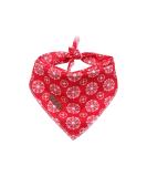 Lionet Paws Dog Bandana - Triangle Scarf for Dogs Snow Design - Pack of 1 | Stylish & Comfortable Headscarves for Pets - Buy Online on GoSupps.com