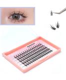 D Curl Eyelash Extension Kit - 80 Reusable Lash Clusters for Beginners | Mixed Length Cluster Fake Lashes - Extension Supplies - Buy Online on GoSupps.com