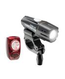 Cygolite Streak 450 Lumen Headlight & Hotshot SL 50 Lumen Tail Light Combo Set - USB Rechargeable Bike Lights - Buy Online on GoSupps.com