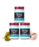 Stokes Real Tartare Sauce 3PK Smooth & Creamy Tartare Sauce Perfect For Fish Dishes Award Winning Gluten Free Tartare Sauce Made With Gherkins & Capers Beautifully Balanced Flavour 200g Glass Jar - Buy Online on GoSupps.com