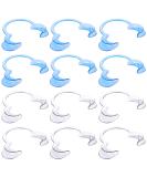12 pieces of oral spreader C-shape opener for oral inspection and tooth whitening for board games for family games (transparent blue) - Buy Online on GoSupps.com
