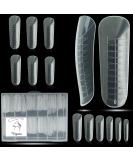 VNJAOI 120 POLL POLY Extension Gel & Dual Nail Forms - Long Gel Nail Shapes for Salon & DIY Nail Art - Perfect for Manicure & Creative Designs - Buy Online on GoSupps.com