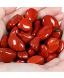 XIANNVXI Red Jasper Crystal Stones Natural Irregular Polished Tumbled Stones Bulk Crystals Gemstones Vase Filler Decorative Stones Reiki Palm Energy Stones 100 Gram G - Red Jasper - Buy Online on GoSupps.com