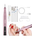 Beetles Cordless Electric Nail Drill - 20 Speeds Long Battery Life | Professional Manicure & Pedicure Tool in Rose Gold - Buy Online on GoSupps.com