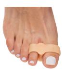 ZenToes Toe Separators with 2 Loops - Soft Gel Bunion Correctors 4 Pack (Beige)… Beige Gel - Buy Online on GoSupps.com