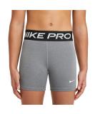 Nike Pro Big Kids' Girls' 3 Shorts - Carbon Heather/White | Size Large - Buy Online on GoSupps.com
