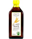 OlVita Natural Wheat Germ Oil 250ml - Virgin Cold Pressed Unrefined Moisturizer for Skin & Hair - Shop Internationally - Buy Online on GoSupps.com