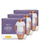Amazon Basics Incontinence & Postpartum Underwear for Women, Maximum Absorbency, Extra Large, 48 Count, 3 Packs of 16 (Previously Solimo) 48 Count (Pack of 1) - Buy Online on GoSupps.com