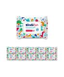 Kindii Fun Wet Toilet Paper for Children - Flushing Chamomile & Aloe Vera pH-Neutral 60 Pieces - Gentle Clean & Refresh - Buy Online on GoSupps.com
