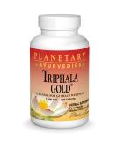 Triphala Gold 1000 mg - 120 Tablets by Planetary Herbals | Ayurvedic Digestive Health - Buy Online on GoSupps.com