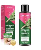 Organic Rosemary Oil for Hair Growth - 100% Pure & Cold Pressed 8 Fl Oz - Strengthening Treatment with Jojoba & Castor Oil for Men & Women - Buy Online on GoSupps.com