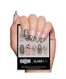 Beetlejuice x Glamnetic Press On Nails - Sandworm | Reusable 3D Short Almond False Nails | 30 Nail Kit with Glue | Salon Quality & 15 Sizes Available - Buy Online on GoSupps.com