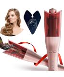 Shop 2024 Automatic Hair Curler - Upgraded Curling Iron with Anion Protection & Dual Voltage - Smart Anti-Stuck Feature 3 Temps & Timers in Rose Gold - Buy Online on GoSupps.com