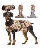 Kuoser Dog Body Suit for Post-Op Recovery | Breathable & Anti-Lick Design for Dogs & Cats | Ideal for Male Castration & Bitch Surgery - Buy Online on GoSupps.com