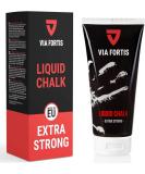 Via Fortis Liquid Chalk - Liquid chalk for maximum grip during sports - quickly drying extremely productive and long - for calisthenics bouldering climbing pole and much more - Buy Online on GoSupps.com