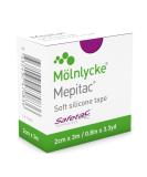 Mepitac 298300 Soft Silicone Tape, 2 cm x 3 /0.8 in x 3.3 yd 1 Count (Pack of 1) - Buy Online on GoSupps.com