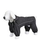 Kerbl Raincoat Manchester X-Large - Black | Durable Waterproof Dog Coat for All Weather | International Shipping Available - Buy Online on GoSupps.com