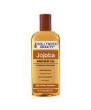 Hollywood Beauty Jojoba Hair Oil 8oz - Non-Greasy Moisturizer for Hydration Scalp Soothing & Anti-Frizz Treatment - Buy Online on GoSupps.com