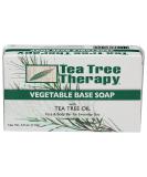 Tea Tree Therapy Pack of 8 Vegetable Base Soaps with Tea Tree Oil - 3.9 oz | Natural Skincare | International Shipping - Buy Online on GoSupps.com