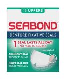 Seabond Denture Fixative Seals - Soft Adhesive Cushion for All-Day Hold and Gum Protection (15 Uppers) - Buy Online on GoSupps.com