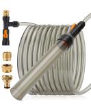 Hygger Semi-Automatic Aquarium Water Changer Kit | 49FT Water Hose & Flow Control Valve Included - Buy Online on GoSupps.com