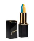 L'Paige Split-Stick Lipstick (L09 BLUE/YELLOW) - Aloe Vera Infused, Long-Lasting, and Moisturizing - Buy Online on GoSupps.com