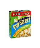 Pop Secret 94% Fat Free Butter Popcorn 3.0 oz - 6 Count, 3 oz (Pack of 6) | Standard Packaging - Buy Online on GoSupps.com